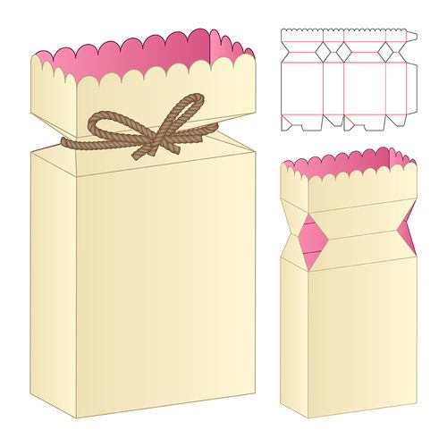 異型包裝盒禮品盒禮品袋結(jié)構(gòu)圖刀模線紙盒造型包裝設(shè)計ai eps素材 淘寶網(wǎng) 平面設(shè)計